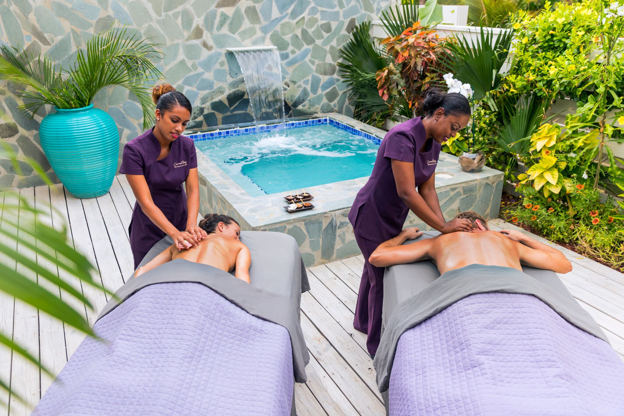 Serenity at Coconut Bay: Where the Spa Comes to You.