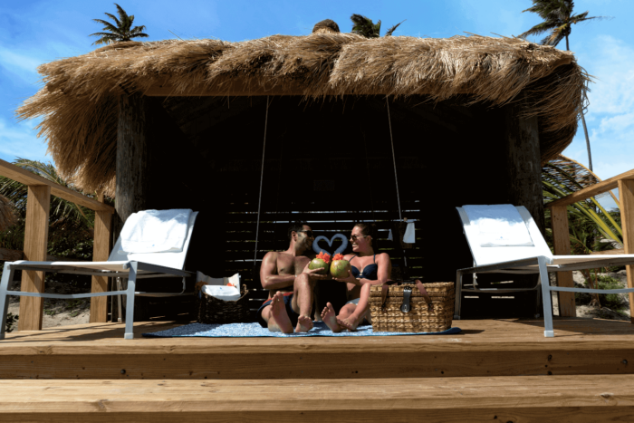 Check out Our Exclusive Beach Cabanas at Serenity at Coconut Bay beach cabana