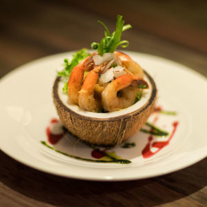 dining-coconut dish-shrimp